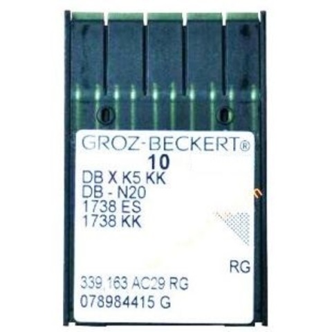 Groz Beckert DB*К5 KK универсальные иглы для промышленных вышивальных машин №75 | Soliy.com.ua