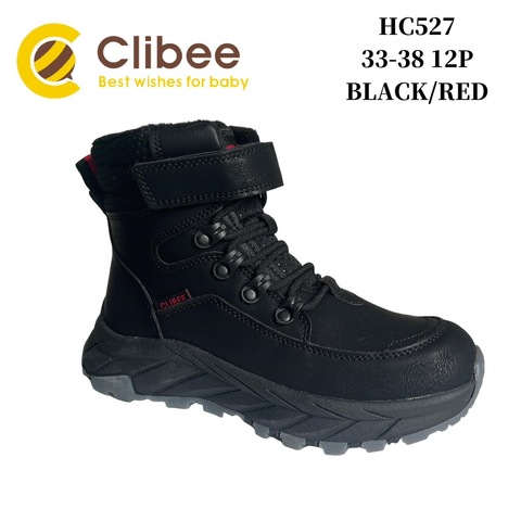 Clibee HC527 Black/Red 33-38