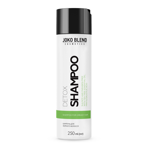Безсульфатний шампунь для жирного волосся Detox 250 мл (1)
