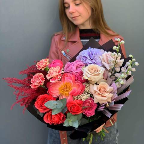 Photo of Bouquet «Coral sky»