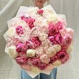 Photo of 51 peonies in a mix «Pink ocean»