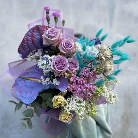 Photo of Bouquet «Thoughts of a unicorn»