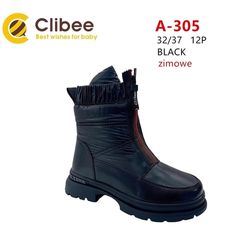 Clibee (зима) A305 Black 32-37
