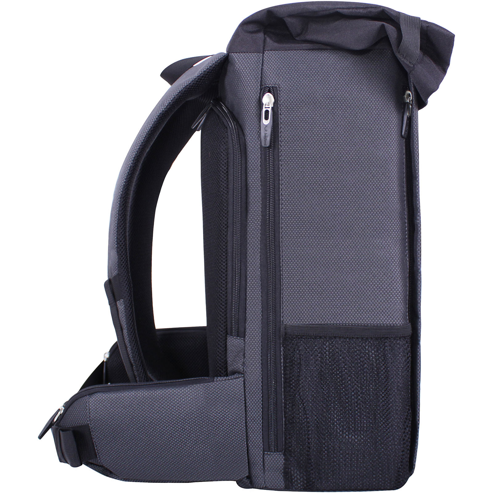 Рюкзак для ноутбука Bagland Roll 21 л. Чёрный (00156169) фото 3