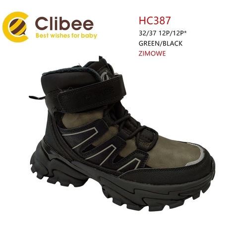 Clibee (зима) HC387 Green/Black 32-37