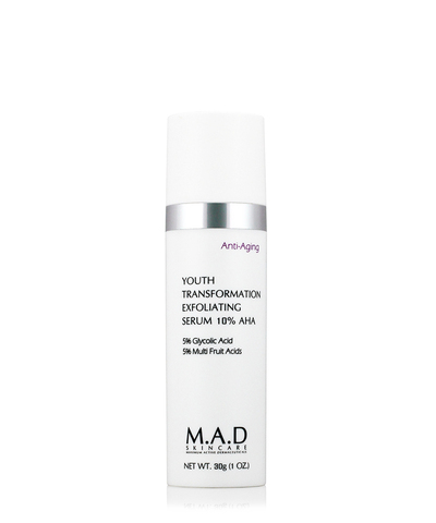 M.A.D. Skincare Омолаживающая и обновляющая сыворотка с 10% AHA кислотами | Youth Transformation Exfoliating Serum 10% AHA