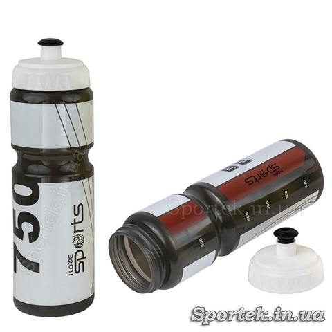 Бутылка I LOVE SPORT для воды и напитков (0.75 л) FI-5960