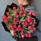 Photo of 51 red peony tulips
