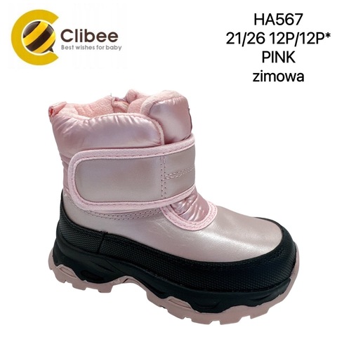 Clibee (зима) HA567 Pink 21-26