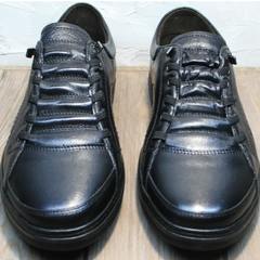 Демисезонные мужские кроссовки кеды Novelty 5235 Black