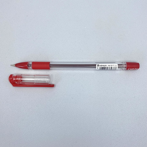 Ручка шариковая масляная Hiper 0,7 мм красная (НО-335-ES)