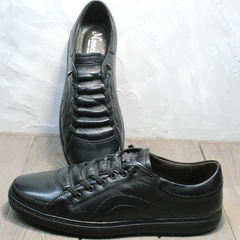 Черные кроссовки мужские демисезонные Novelty 5235 Black