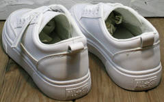 Спортивные туфли сникерсы женские El Passo 820 All White.