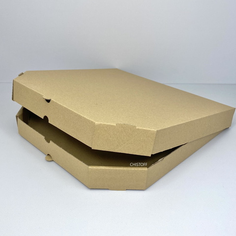 Коробка для пиццы 30 см бурая