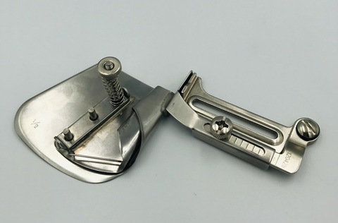 Приспособление KS131(S91) 1/4 ( 6,4 мм) для  двойной подгибки  края с вшиванием резинки во внутрь | Soliy.com.ua