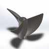 SAW V948/3R  propeller titanium