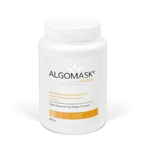 Шейкерна Альгінатна маска Арган та глина гассул Argan Ghassoul Clay Shaker PO mask, Algomask