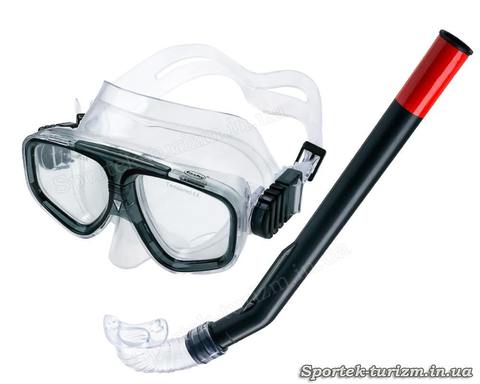 Комплект для підводного плавання Fashy Junior маска і трубка