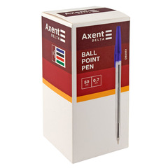 Ручка шариковая Axent Delta 0,7 мм синяя (DB2051)