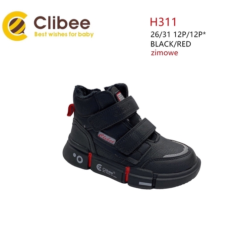 Clibee (зима) H311 Black/Red 26-31
