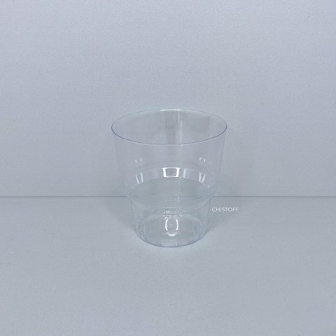 Стакан пластиковый стеклоподобный 200 мл (50 шт.)