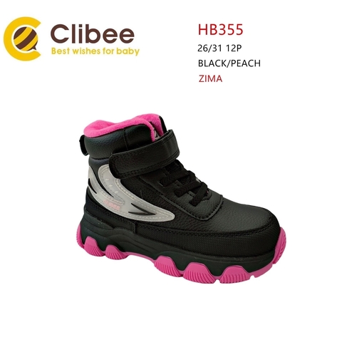 Clibee (зима) HB355 Black/Peach 26-31