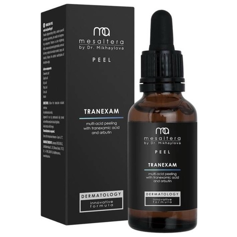 MESALTERA BY DR. MIKHAYLOVA КОМПЛЕКСНЫЙ ДЕПИГМЕНТИРУЮЩИЙ МУЛЬТИКИСЛОТНЫЙ ПИЛИНГ pH 2,5 / TRANEXAM PEEL 30 мл.
