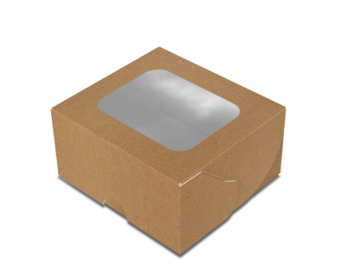 Коробка для суши 100х90х50 мм мини крафт