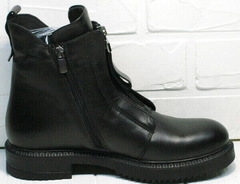 Демисезонные черные ботинки женские Tina Shoes 292-01 Black.