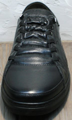 Кожаные кеды кроссовки мужские осенние Novelty 5235 Black