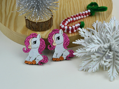 Патч-вирубка Поні з малиновою гривою