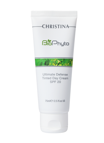 Сhristina Дневной крем «Абсолютная защита»SPF 20 с тоном | Bio Phyto Ultimate Defense Tinted Day Cream SPF 20