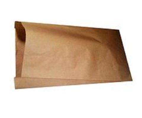 Пакет бумажный (саше) 220х60х230 мм крафт (для чебурека)