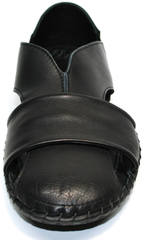 Модные мужские босоножки Luciano Bellini 801 Black.