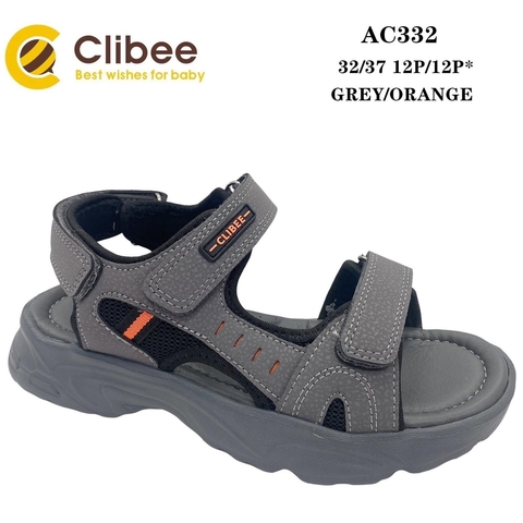 Clibee AC332 Grey/Orange 32-37