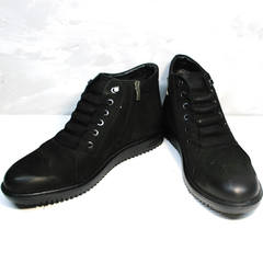Мужская зимняя обувь Luciano Bellini 71783 Black.