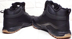 Теплые мужские кроссовки черные Reebok Airstacle Terrain H2o Drain Black.