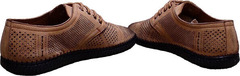 Красивые туфли мужские лето стиль casual Luciano Bellini S203 – Beige Nubuk.