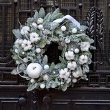 Photo of Christmas wreath «Snow queen»