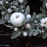 Photo of Christmas wreath «Snow queen»