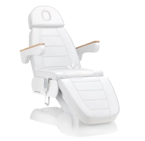 Косметологическая электрическая кушетка Sillon Lux 273B с подогревом (3 мотора), white