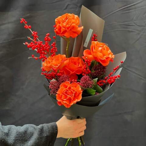 Photo of Bouquet «Lovely fire»