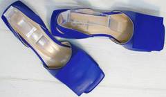 Стильные женские сандалии из натуральной кожи Amy Michelle 2634 Ultra Blue.