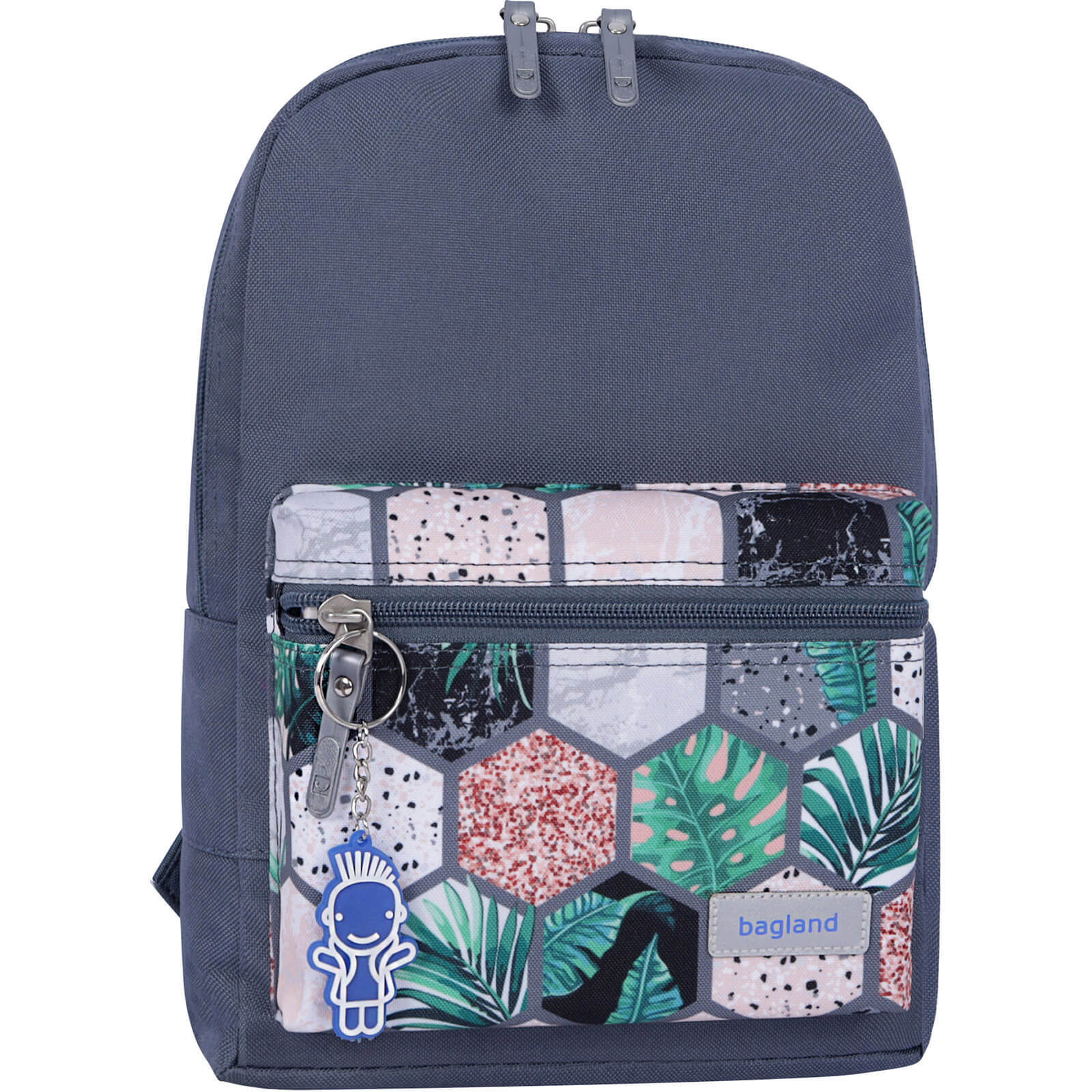 

Рюкзак Bagland Молодіжний mini 8 л. сірий 757 (0050866), 648911784