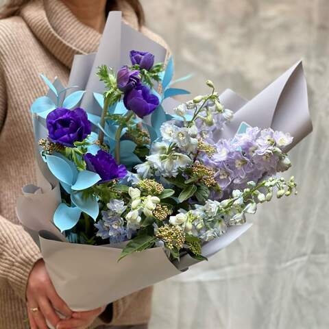 Photo of Bouquet «Blue garden»
