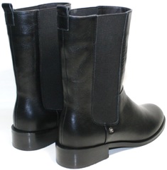 Черные ботинки женские Richesse R-454