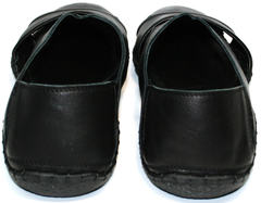 Мужские кожаные сандалии Luciano Bellini 801 Black.
