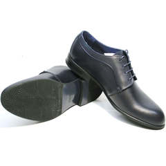 Туфли на выпускной мужские Ikos 060-4 ClassicBlue