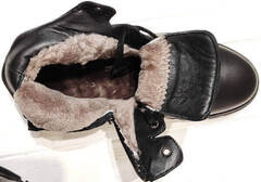Ботинки на шнуровке зимние кроссовки мужские на меху Komcero 1K0531-3506 Black.