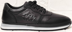 Классические кроссовки мужские весна TKN Shoes 155 sl Black.